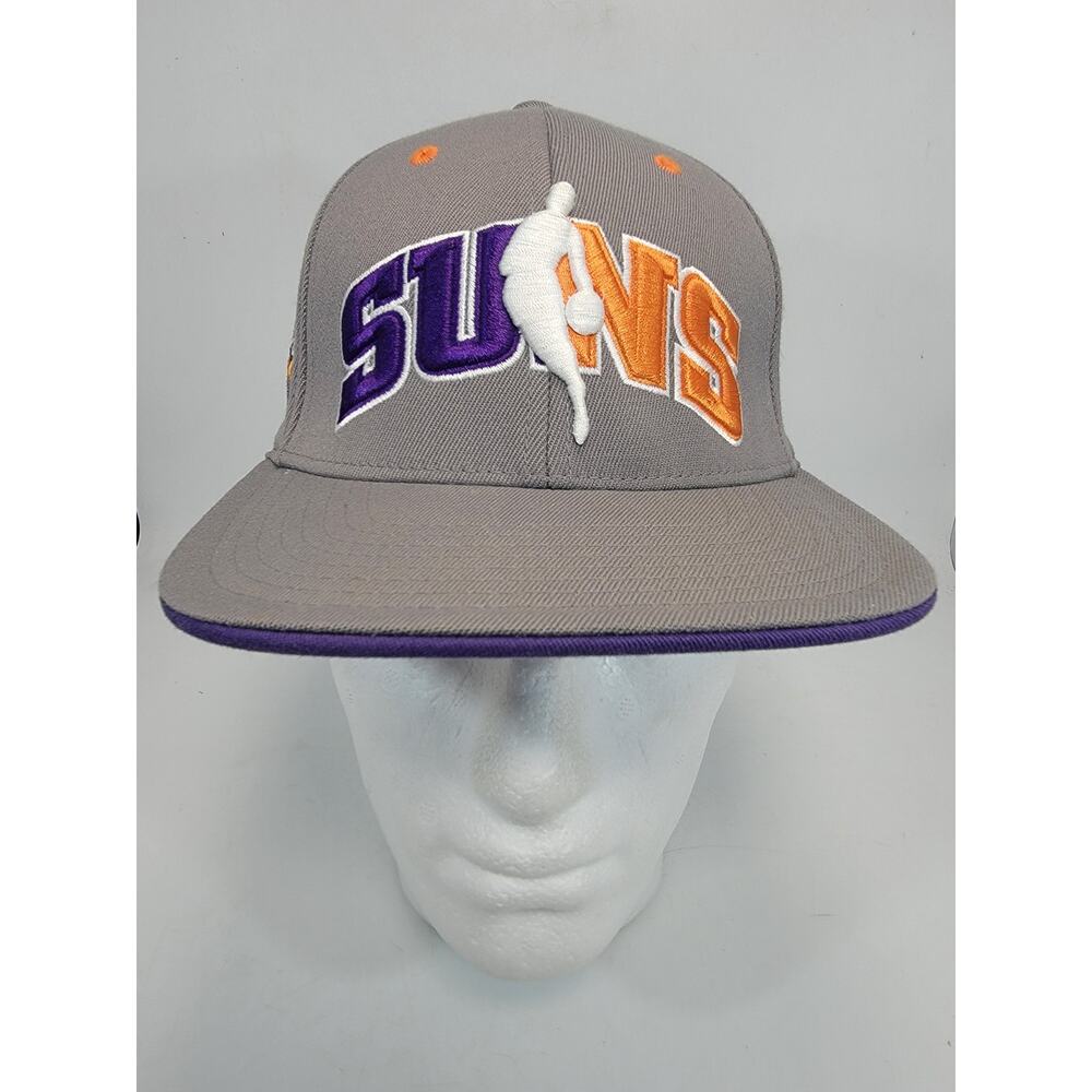 Adidas Phoenix Suns Fitted Cap Hat NBA S/M 6 3/4-7 1/8